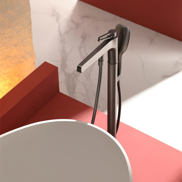 Grifo monomando para bañera con suelo independiente para baño