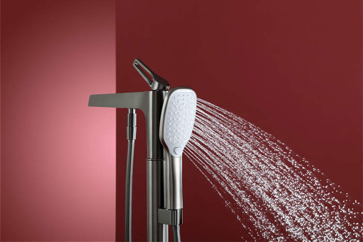 Grifo monomando para bañera con suelo independiente para baño