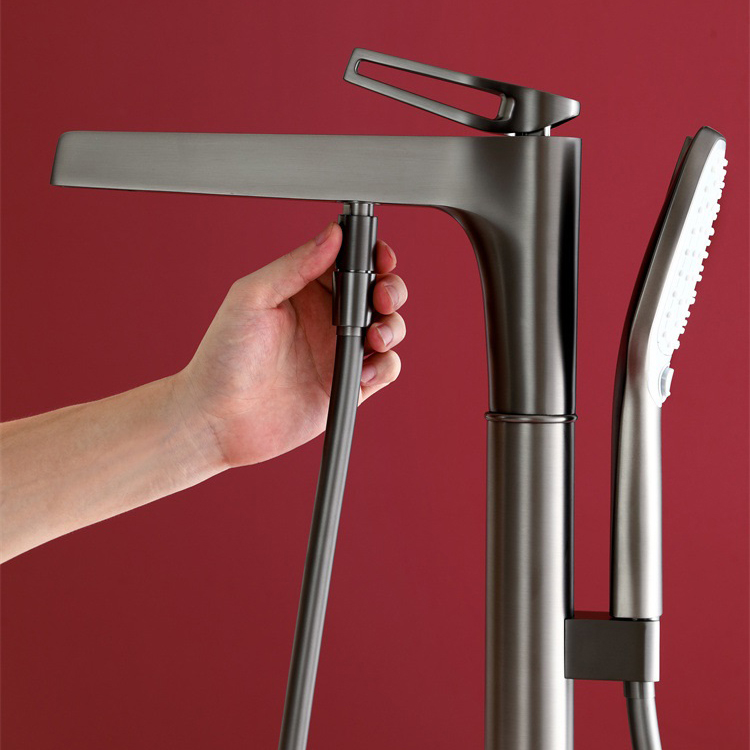 Grifo monomando para bañera con suelo independiente para baño